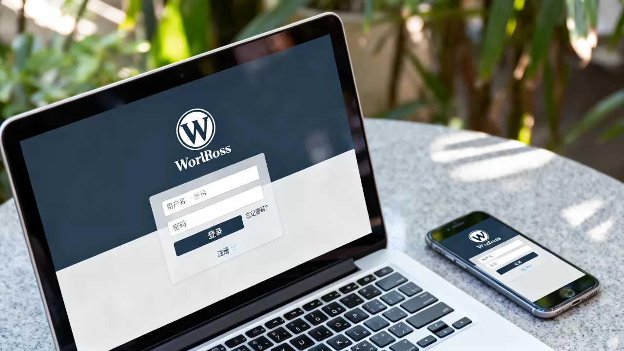 WordPress前端登录页怎么做？如何添加登录小部件