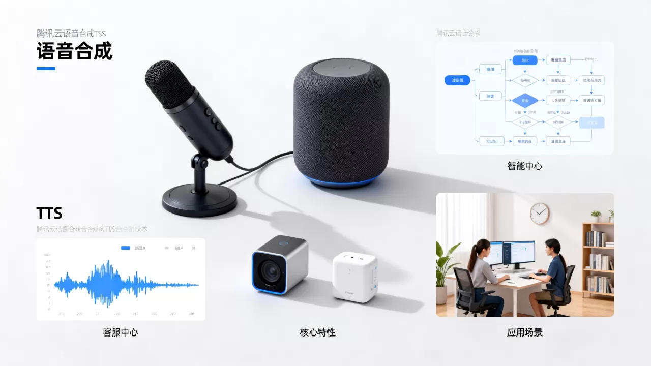腾讯云语音合成TTS有哪些核心特性？TTS技术应用场景有哪些