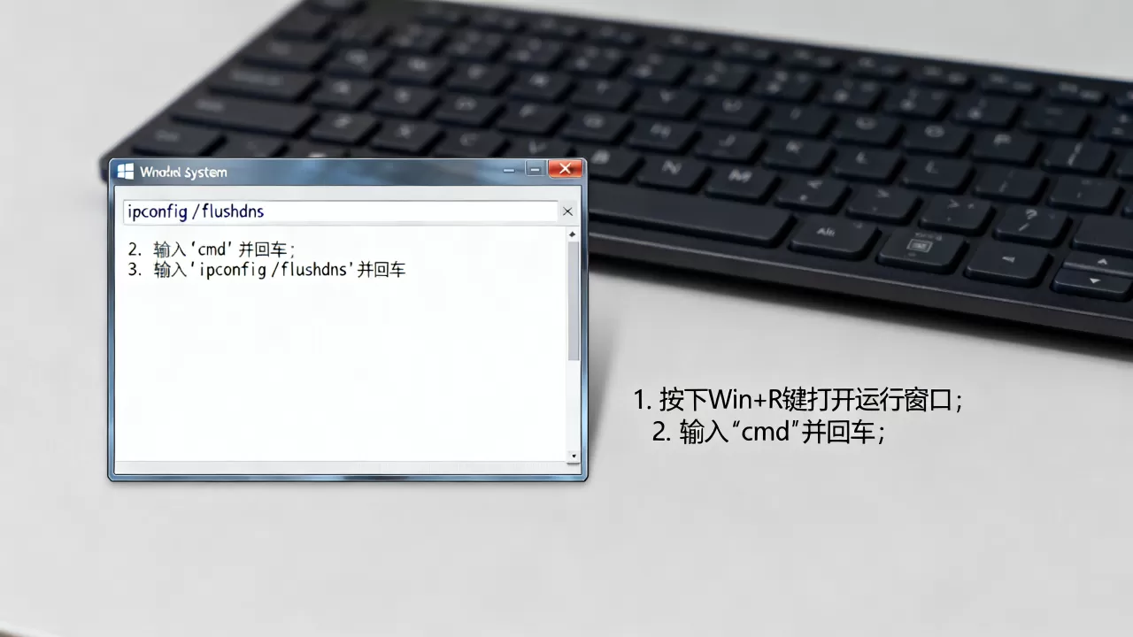 Windows刷新DNS缓存命令是什么？如何清除DNS缓存