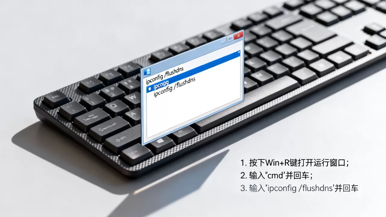 Windows刷新DNS缓存命令是什么？如何清除DNS缓存