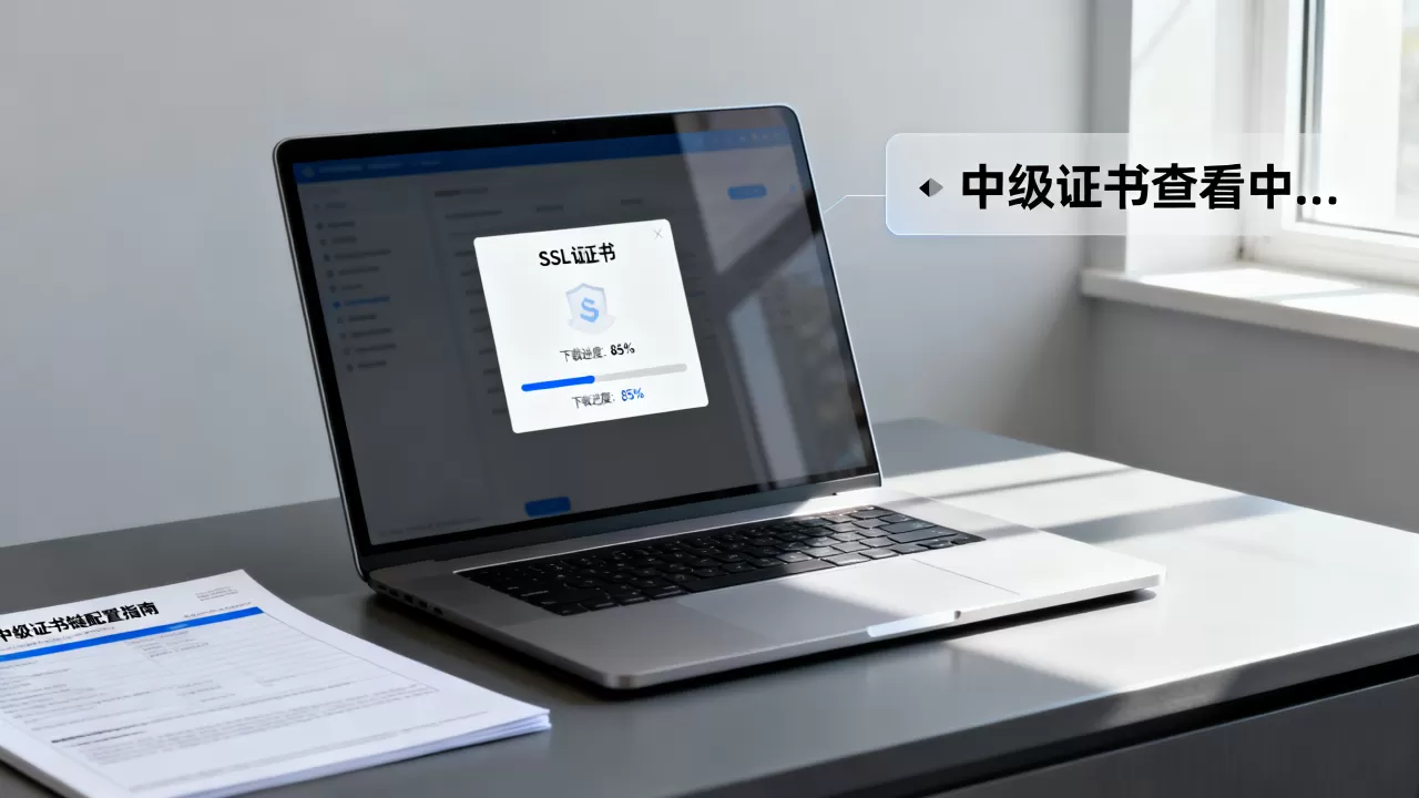 SSL中级证书怎么查看下载？中级证书链如何正确配置