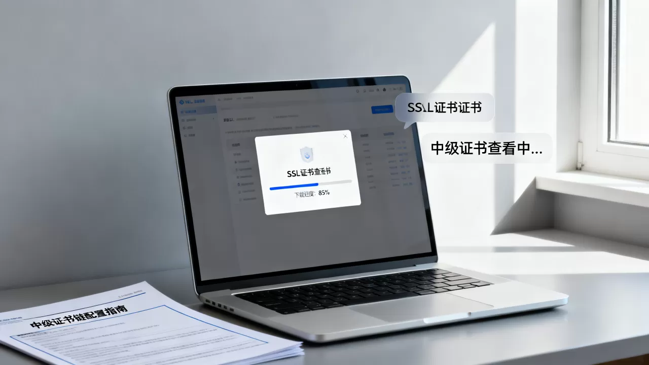 SSL中级证书怎么查看下载？中级证书链如何正确配置