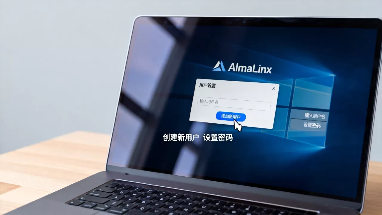 AlmaLinux怎么创建新用户？图形界面添加用户详细教程