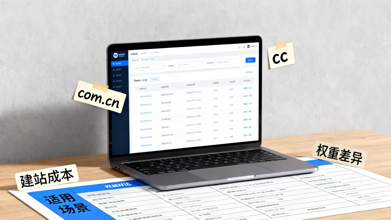 com.cn域名建站和cc域名建站哪个好？com.cn域名和cc域名区别