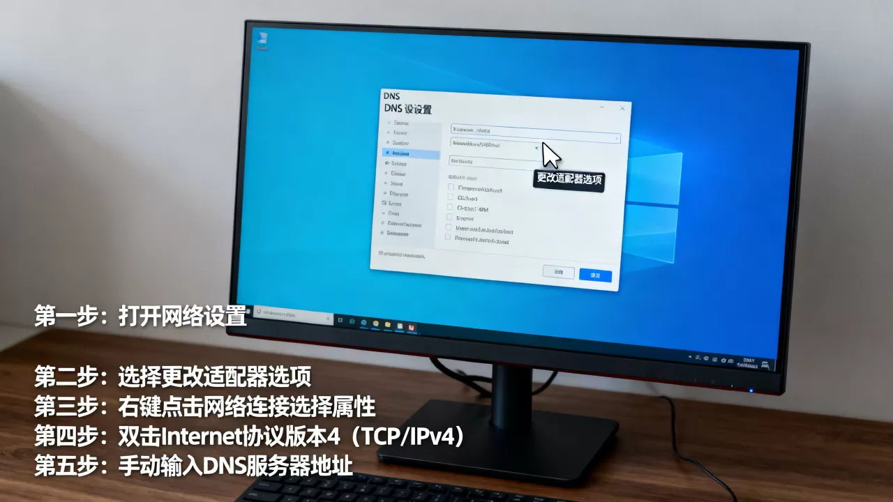 Windows怎么修改DNS?电脑DNS设置教程 Windows怎么修改DNS?电脑DNS设置教程
