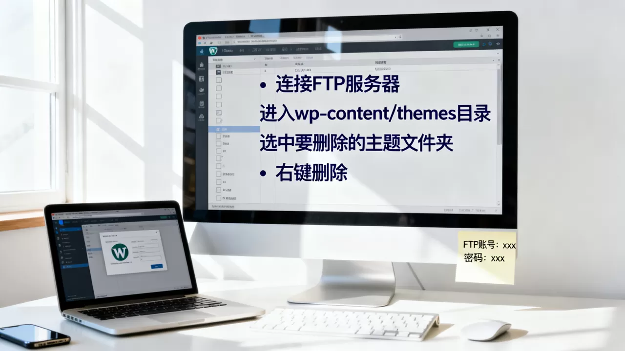 如何用FTP客户端删除WordPress主题?WordPress删除主题的具体步骤 如何用FTP客户端删除WordPress主题?WordPress删除主题的具体步骤