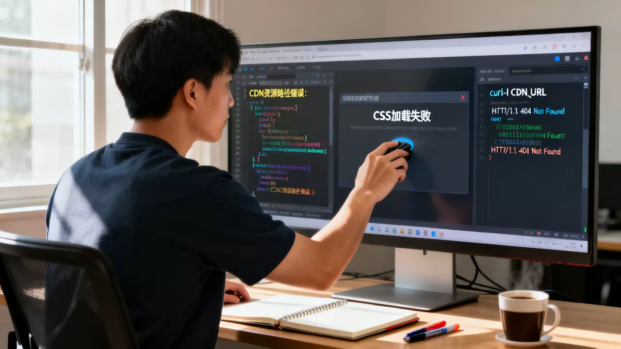 CSS加载失败CDN怎么办？如何排查并解决CDN资源加载异常