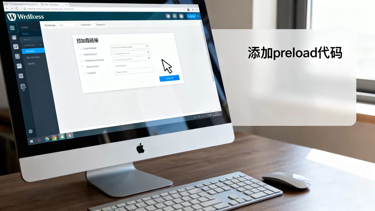WordPress网站如何设置预加载链接？wordpress预加载链接怎么设置