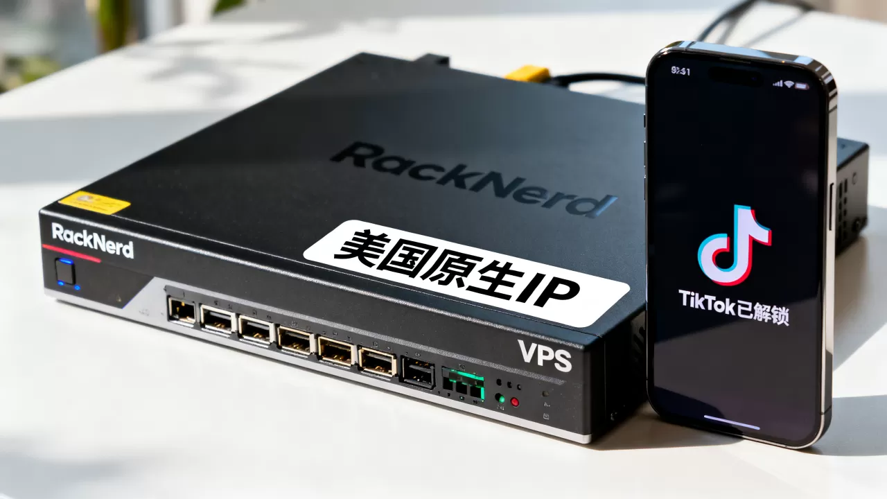 RackNerd黑五.28美国VPS值得买吗，美国原生IP解锁TikTok