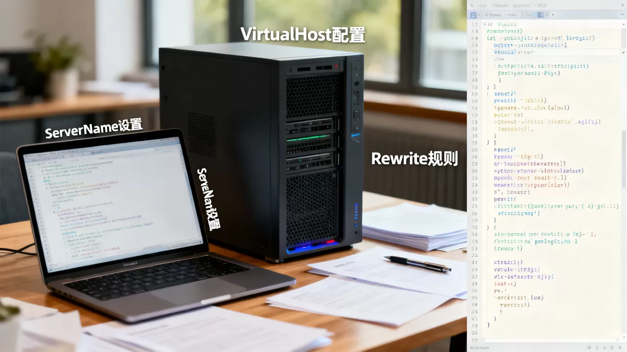 Apache多域名跳转怎么设置？Apache配置多域名访问教程