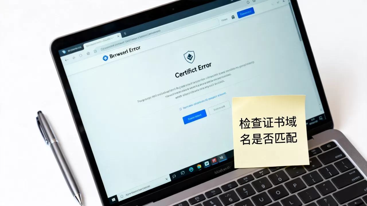 安全证书与站点名称不匹配怎么办，网站证书错误怎么解决