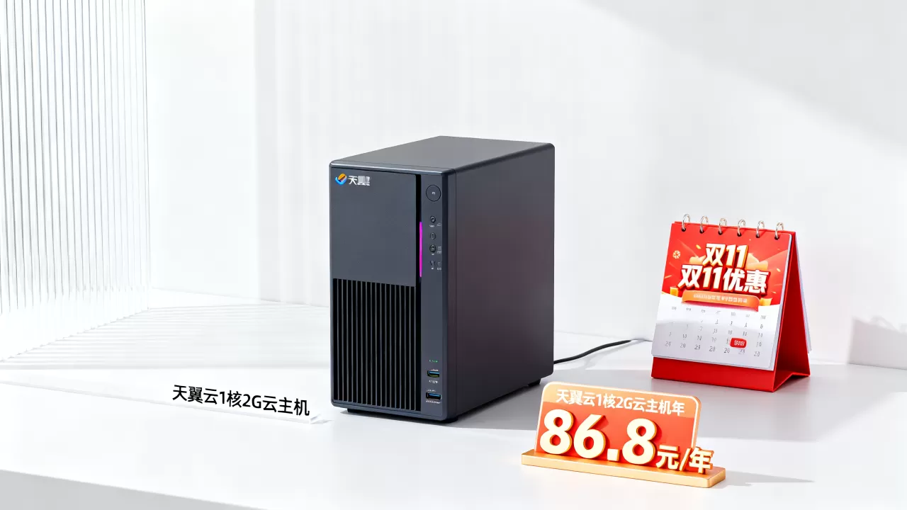 天翼云1核2G云主机86.8元/年值得买吗，天翼云双11优惠力度大吗
