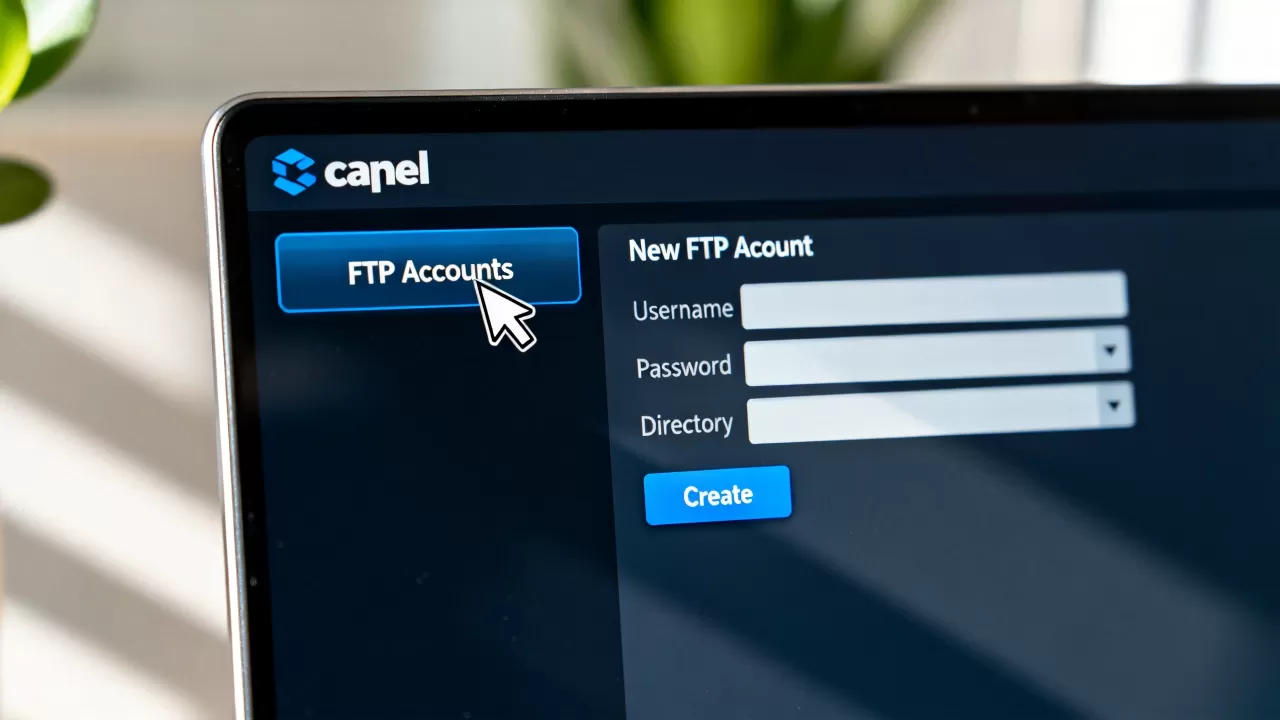 如何新建cPanel FTP账户？cPanel面板添加FTP账号教程