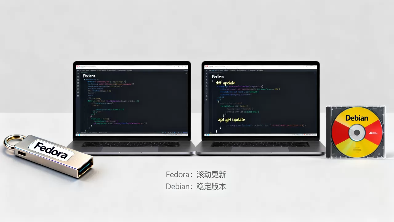 Fedora和Debian哪个更好？Linux发行版怎么选