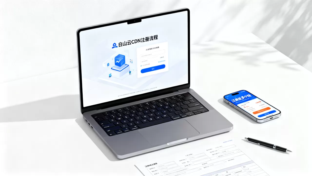 白山云CDN注册流程复杂吗？白山云CDN注册送多少钱