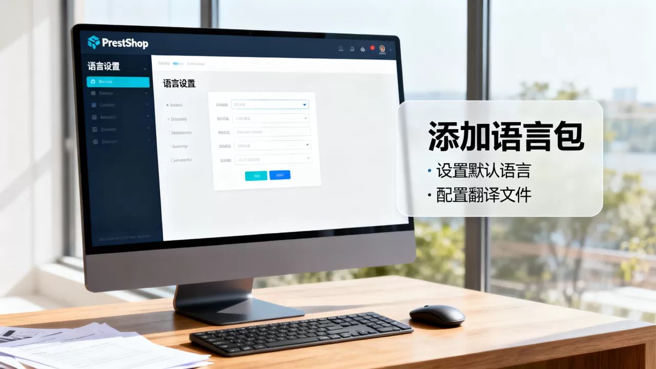PrestaShop商店怎么设置多语言版本？如何添加多语言支持