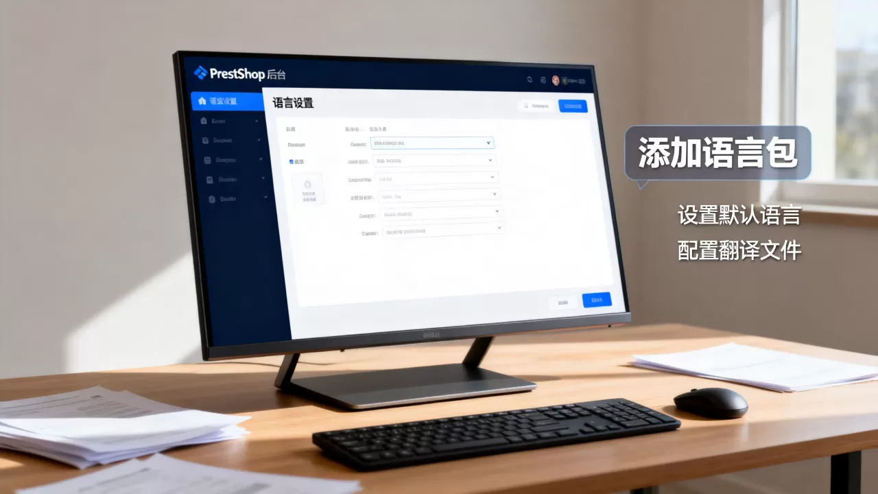 PrestaShop商店怎么设置多语言版本？如何添加多语言支持
