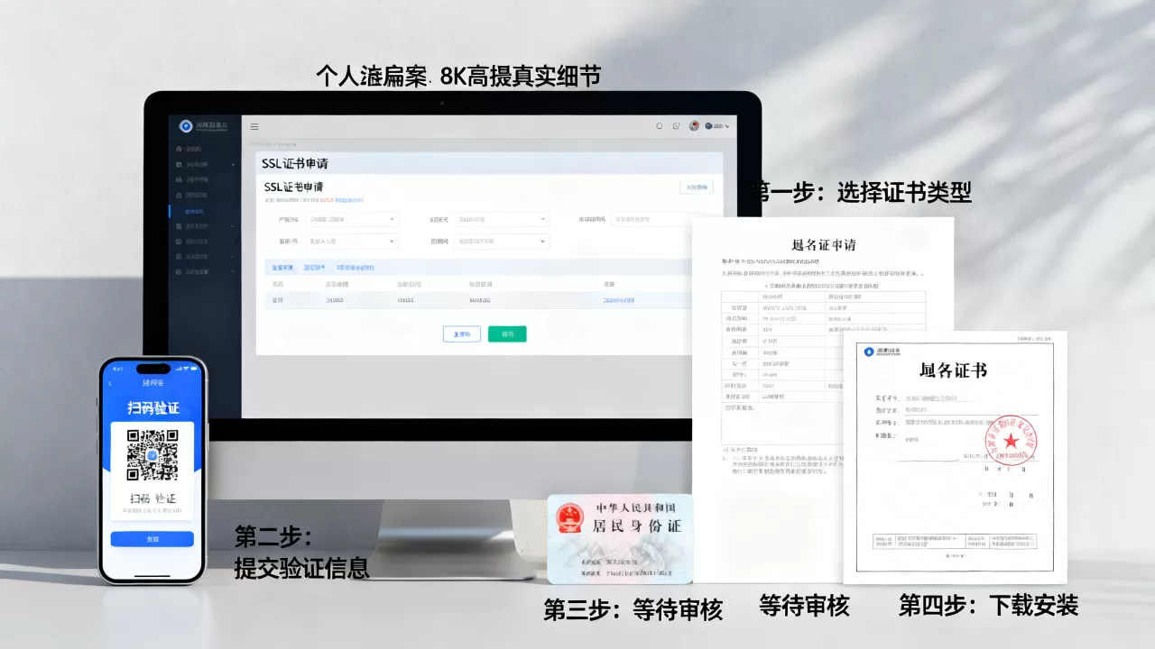 SSL安全证书怎么申请?个人网站SSL证书申请流程详解 SSL安全证书怎么申请?个人网站SSL证书申请流程详解