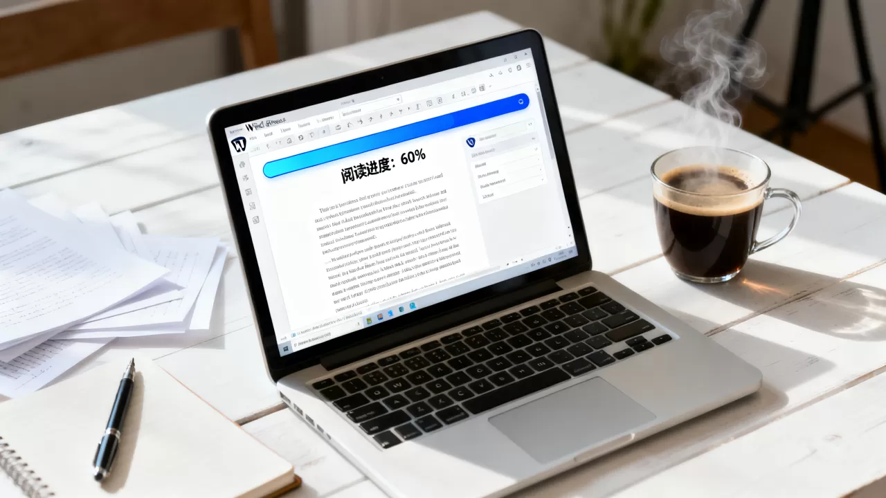 WordPress文章怎么加阅读进度条？wordpress添加阅读进度条代码