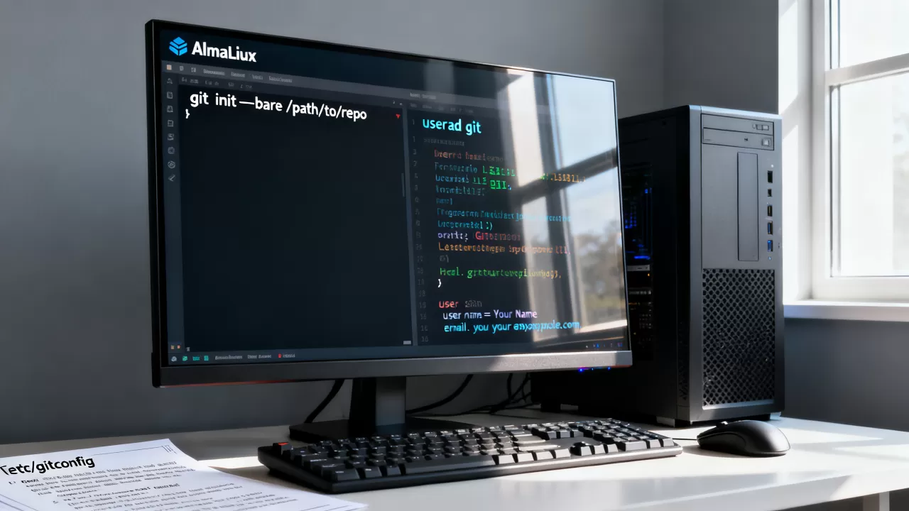 如何在AlmaLinux搭建Git服务器？AlmaLinux配置Git仓库步骤