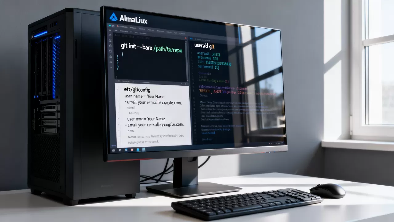 如何在AlmaLinux搭建Git服务器？AlmaLinux配置Git仓库步骤