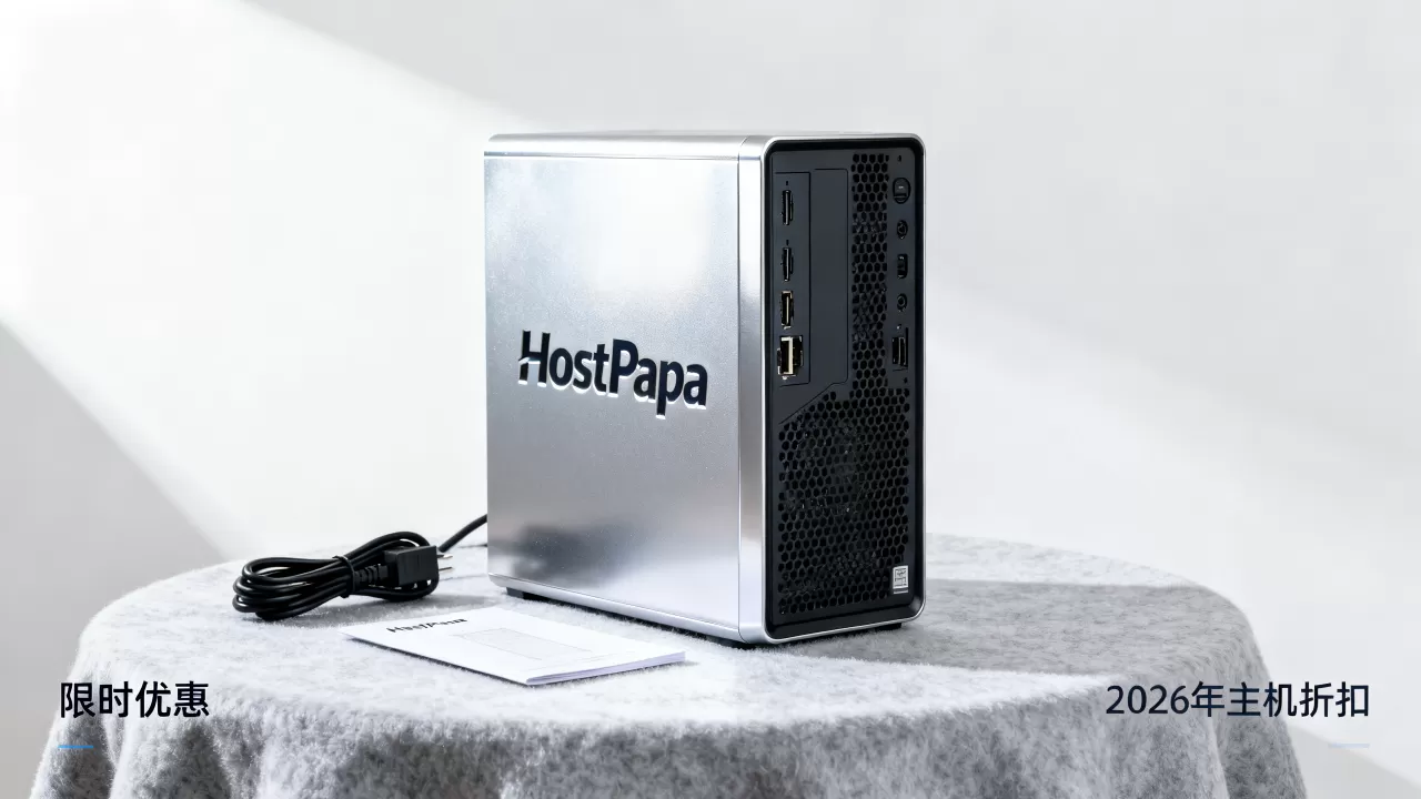 HostPapa黑五网一优惠真的便宜吗？2026黑色星期五主机折扣