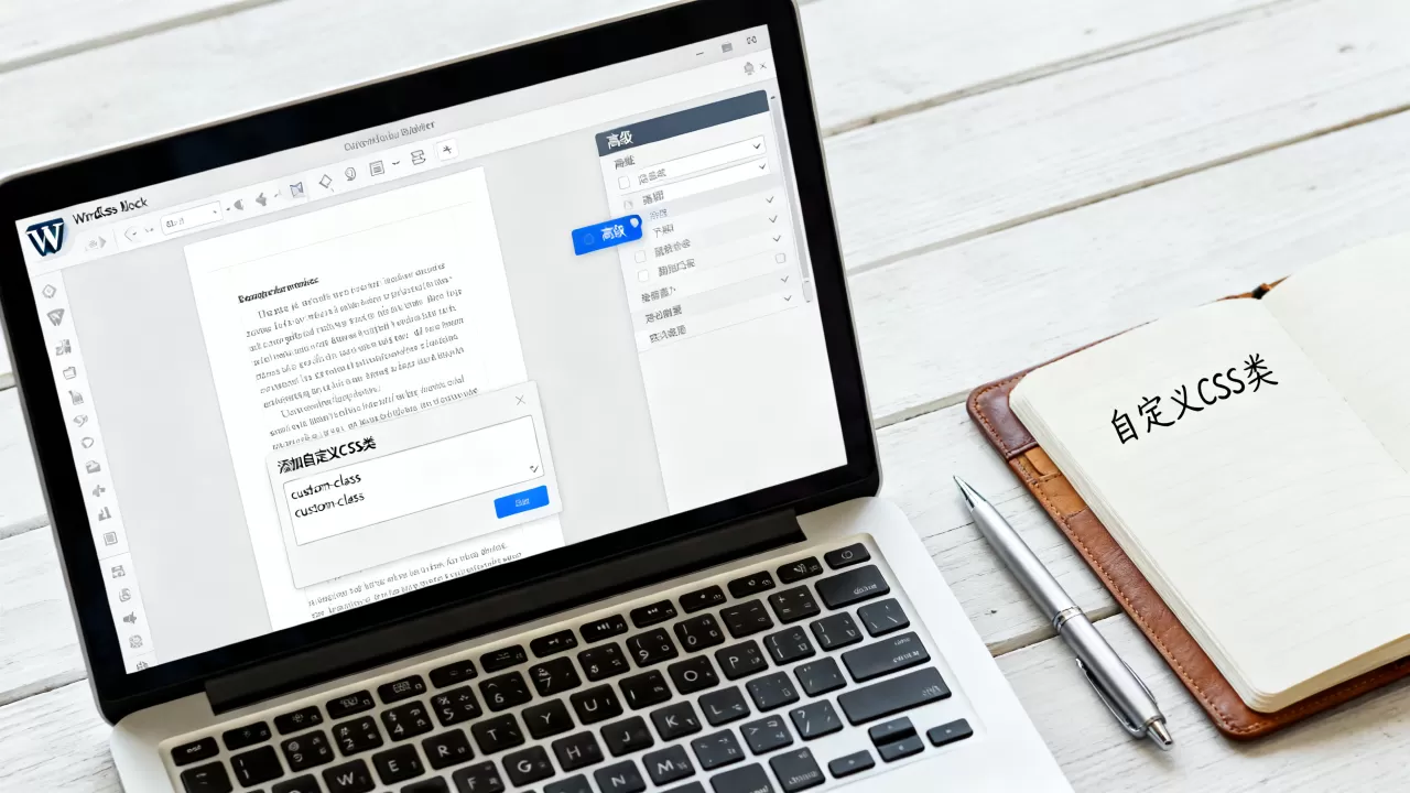 WordPress块编辑器怎么加自定义CSS类？WordPress添加自定义CSS类教程