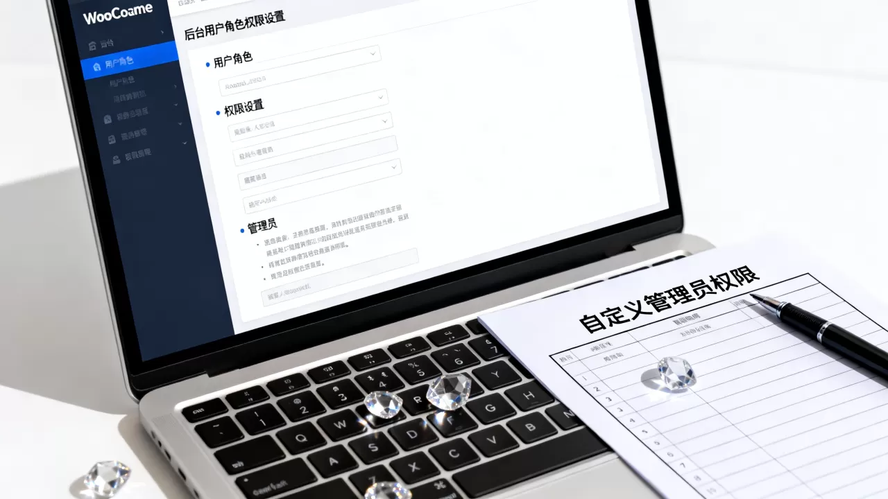 WooCommerce用户角色权限怎么设置？如何自定义管理员权限