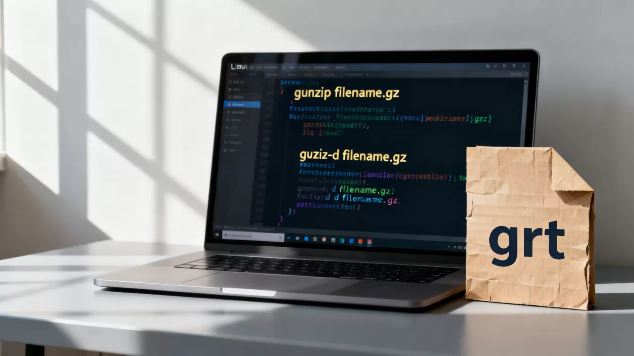 linux下gz文件怎么打开？linux解压gz文件命令