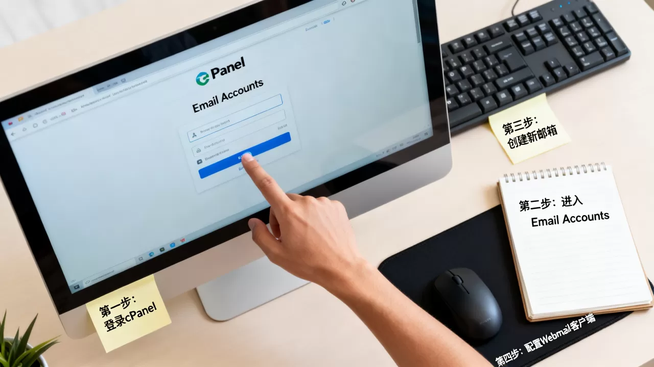 怎么在cPanel用Webmail？cPanel配置Webmail详细教程
