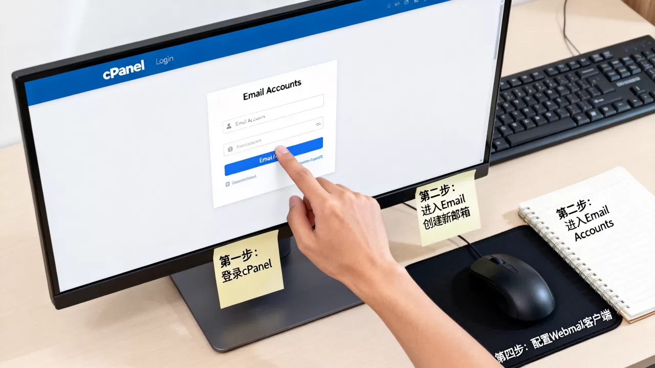 怎么在cPanel用Webmail？cPanel配置Webmail详细教程