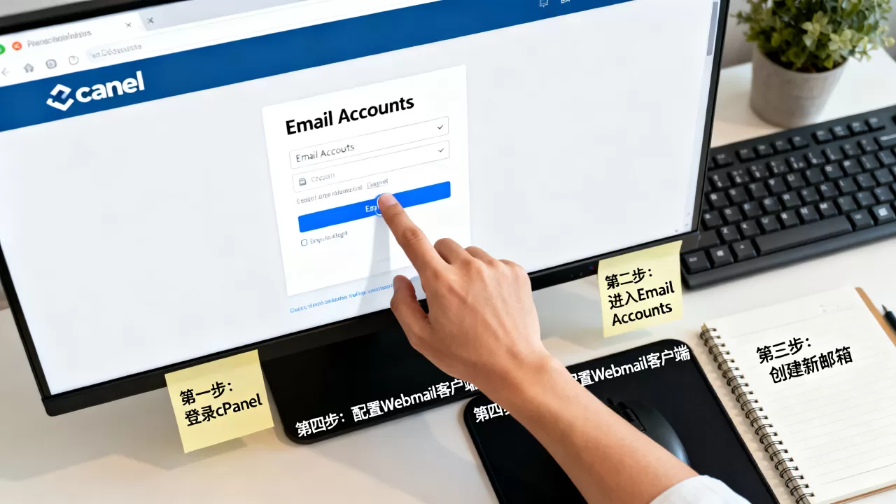 怎么在cPanel用Webmail？cPanel配置Webmail详细教程
