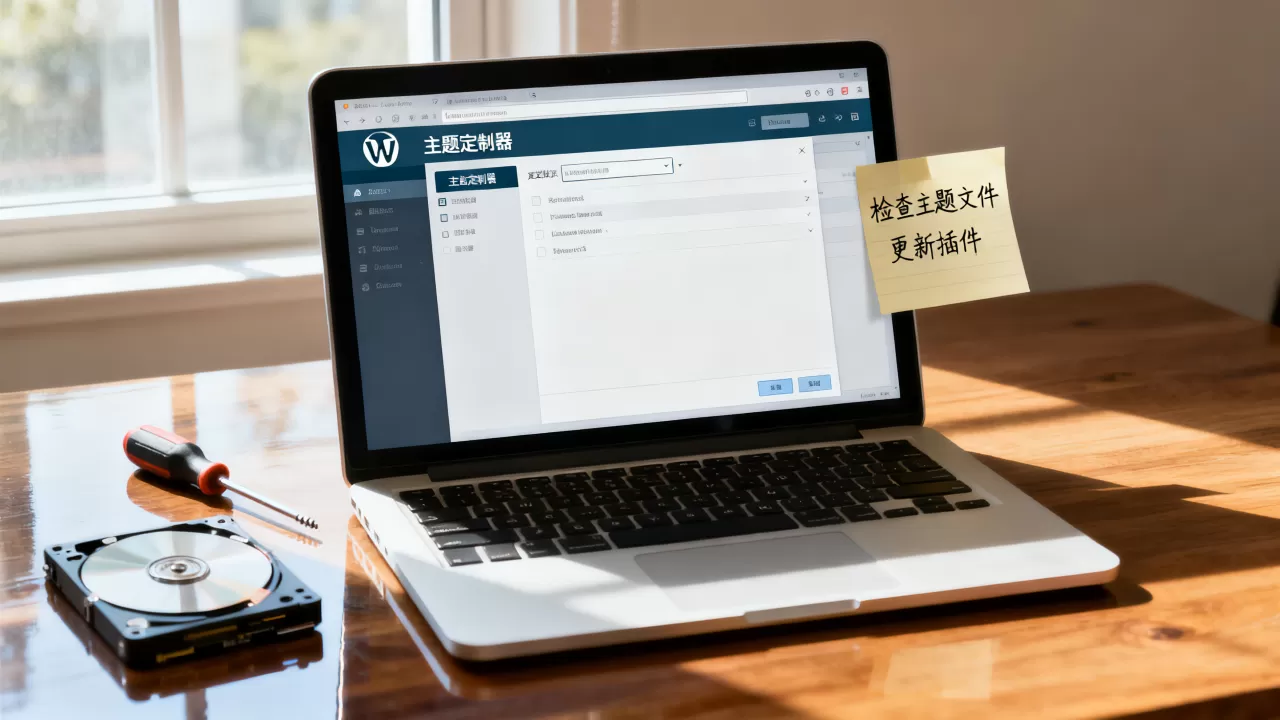 WordPress主题定制器找不到怎么修？如何恢复缺失的主题自定义选项