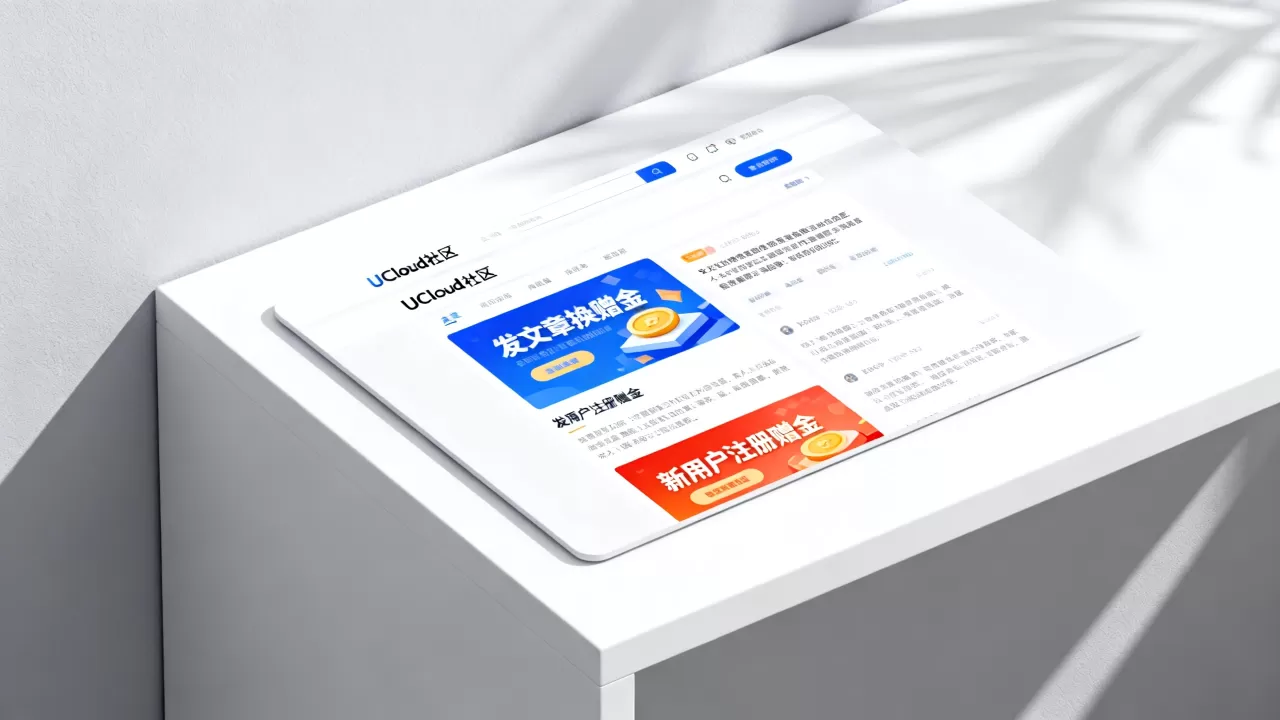 UCloud社区发文章换赠金是真的吗？UCloud新用户注册送多少赠金