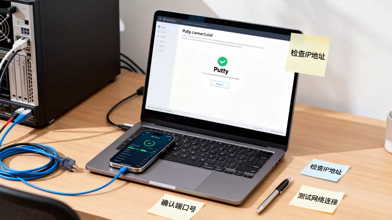 PuTTY无法连接服务器怎么办？远程连接失败的排查技巧