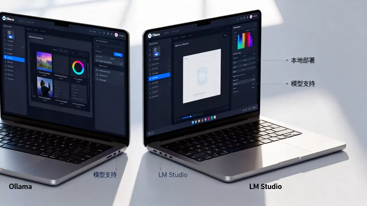Ollama和LM Studio哪个更好用？大模型本地部署工具对比