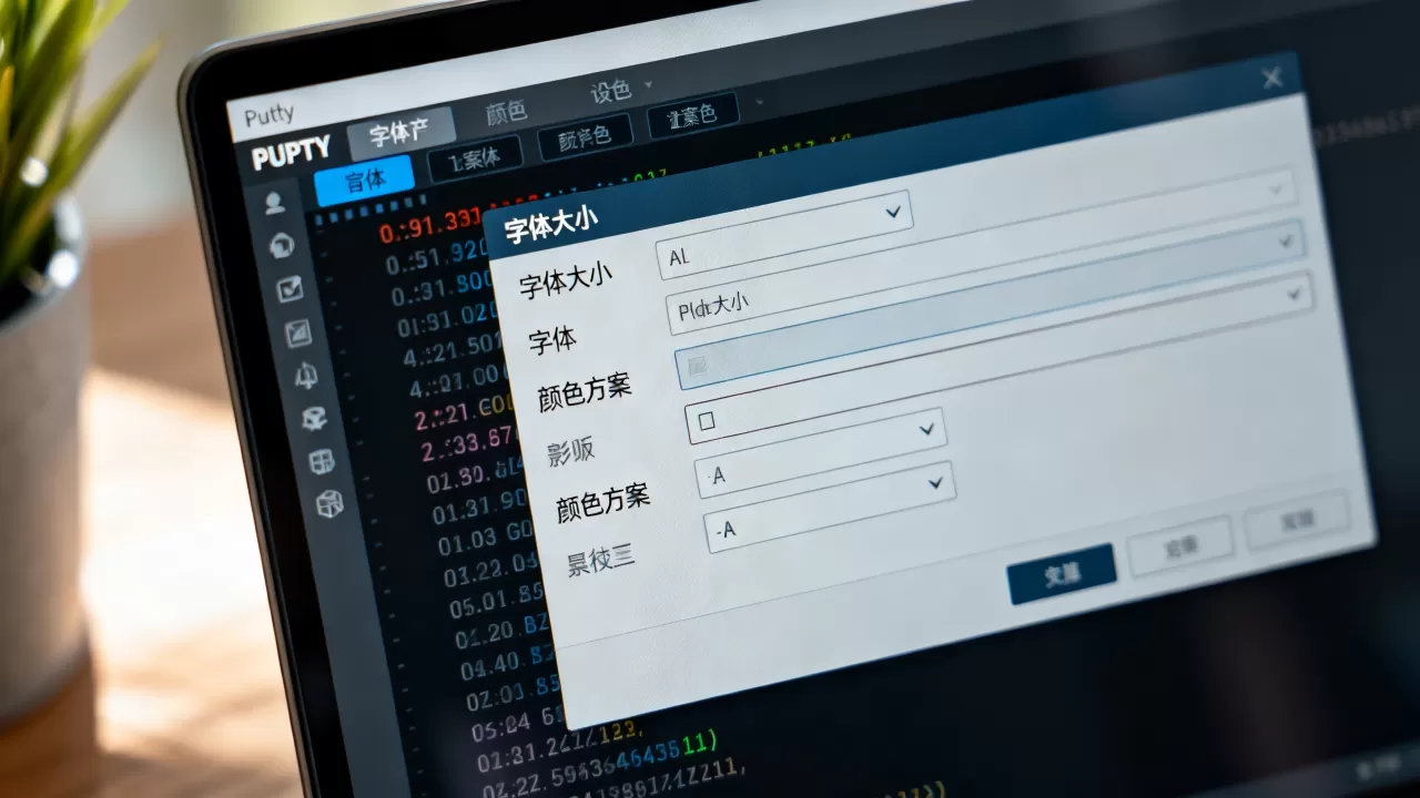 PuTTY怎么改字体大小和颜色？如何调整终端界面显示效果