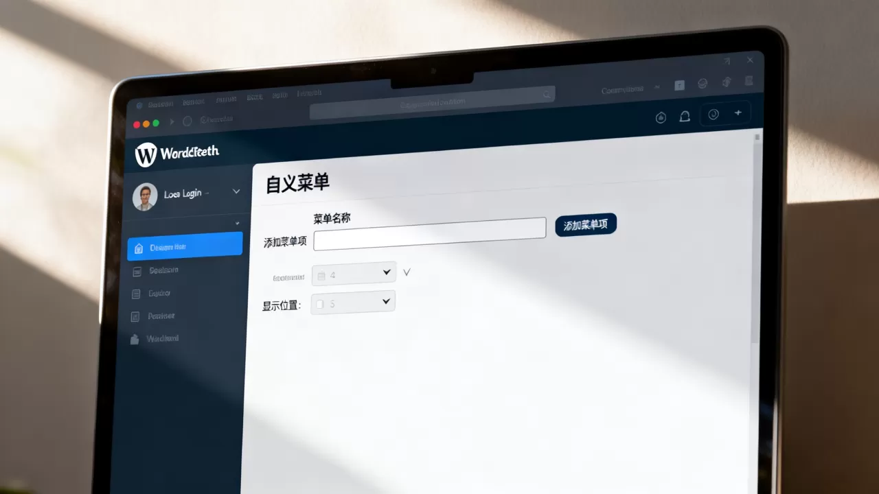 WordPress登录用户如何显示不同菜单？wordpress自定义菜单教程