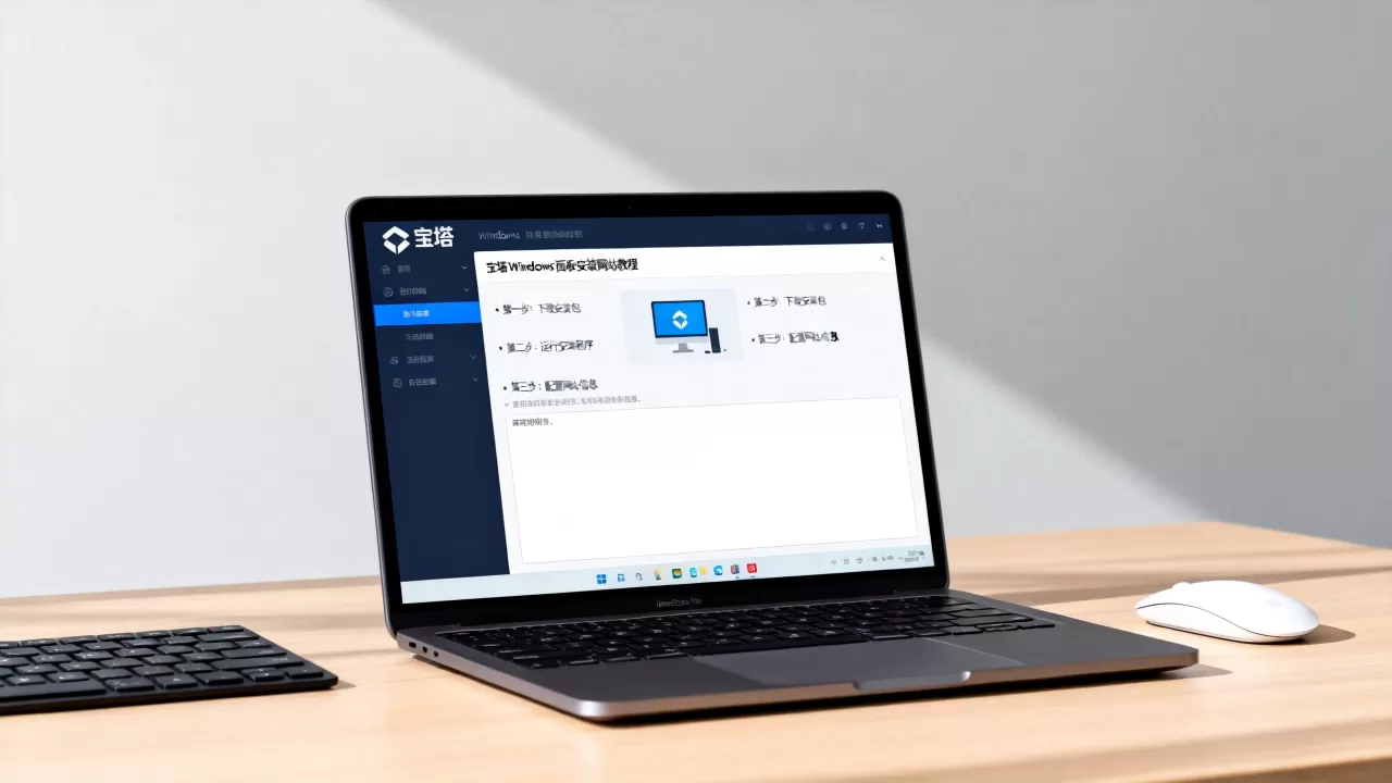 宝塔Windows面板怎么用？宝塔面板安装网站教程