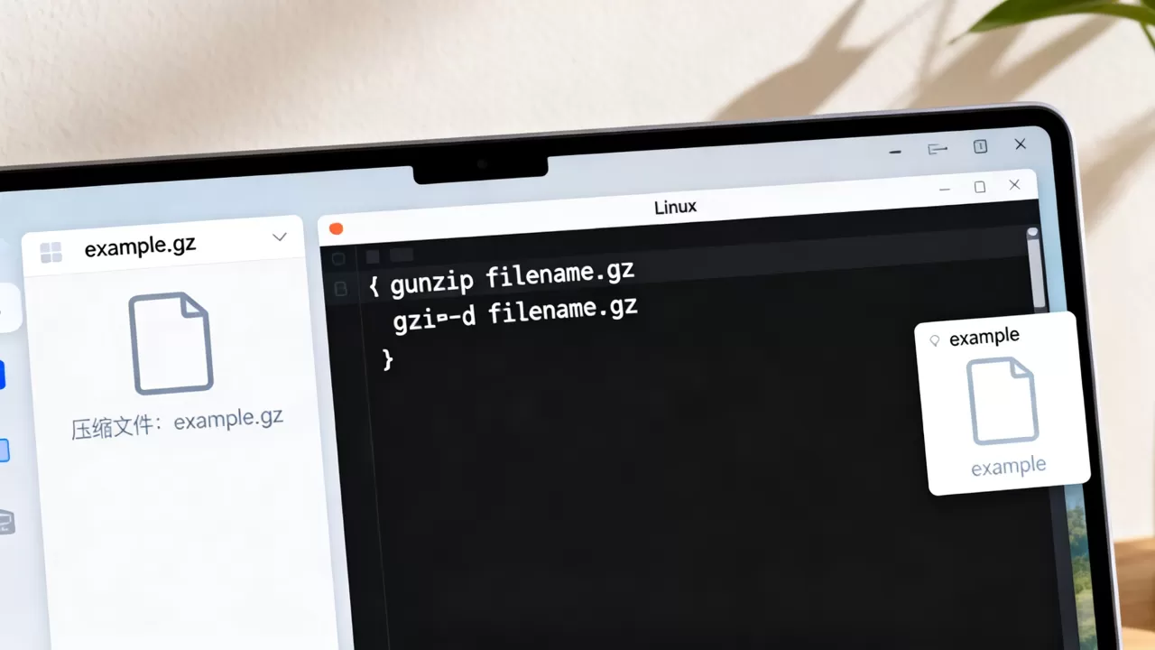gz包在linux下怎么解压？linux解压gz包命令