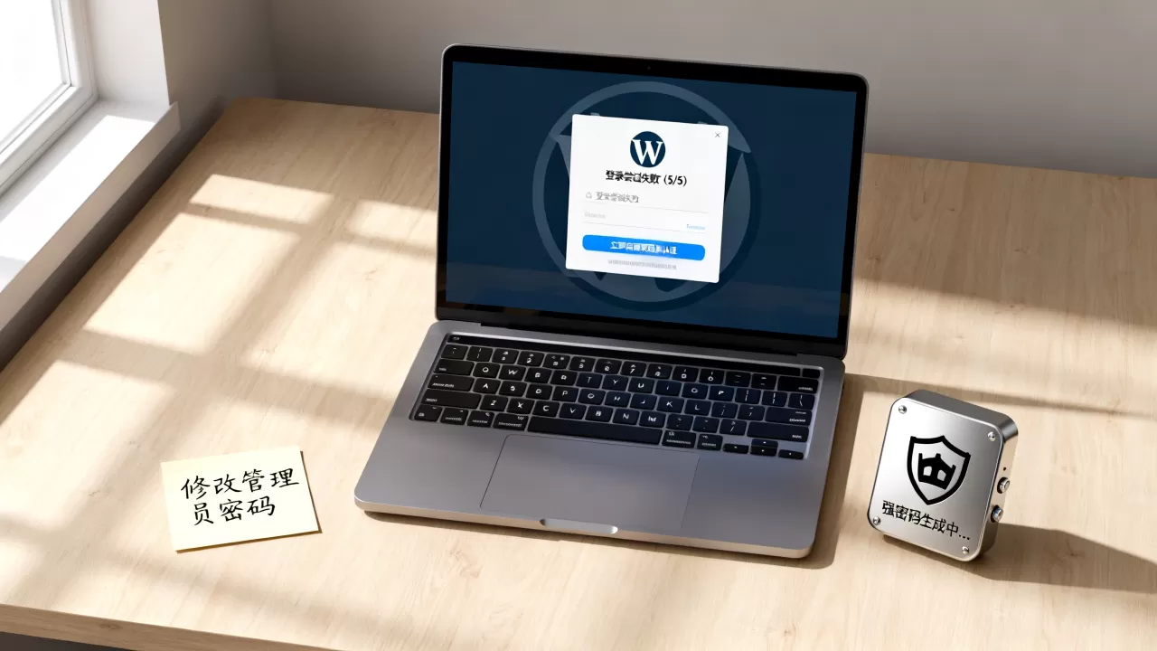 WordPress站点遭遇蛮力攻击怎么办？如何有效防御暴力破解
