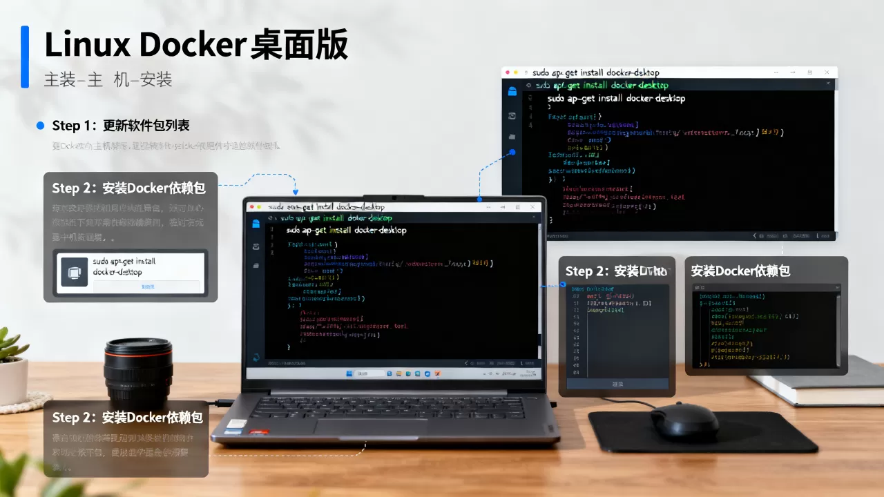 Linux主机如何安装Docker桌面版？在Linux安装Docker桌面