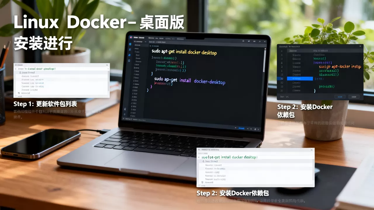 Linux主机如何安装Docker桌面版？在Linux安装Docker桌面