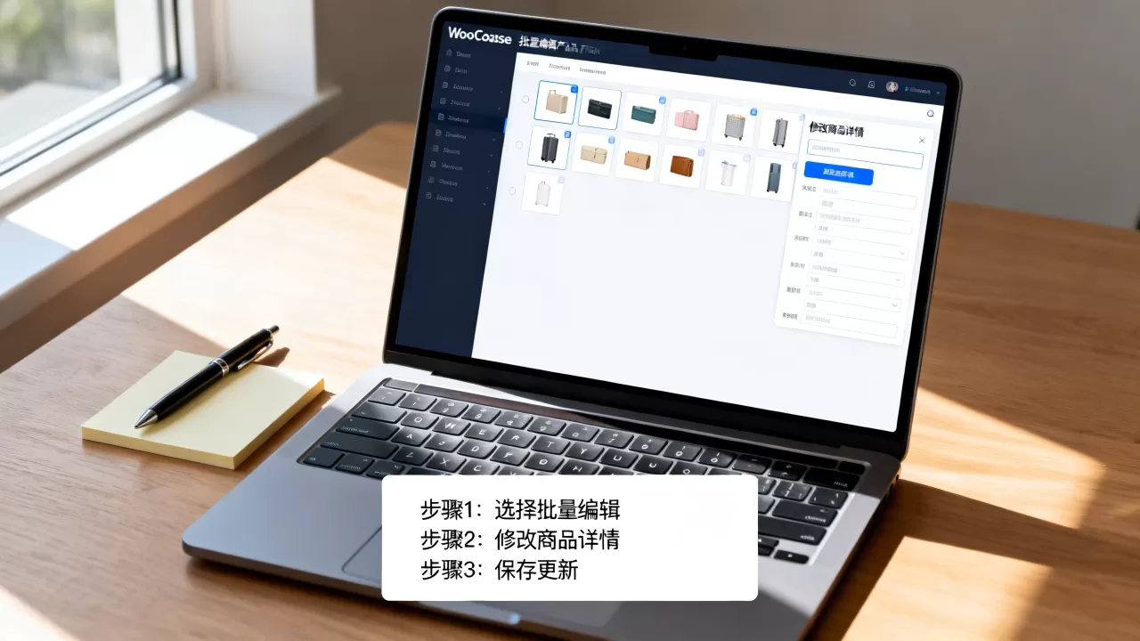 WooCommerce如何批量编辑产品？批量修改商品详情方法