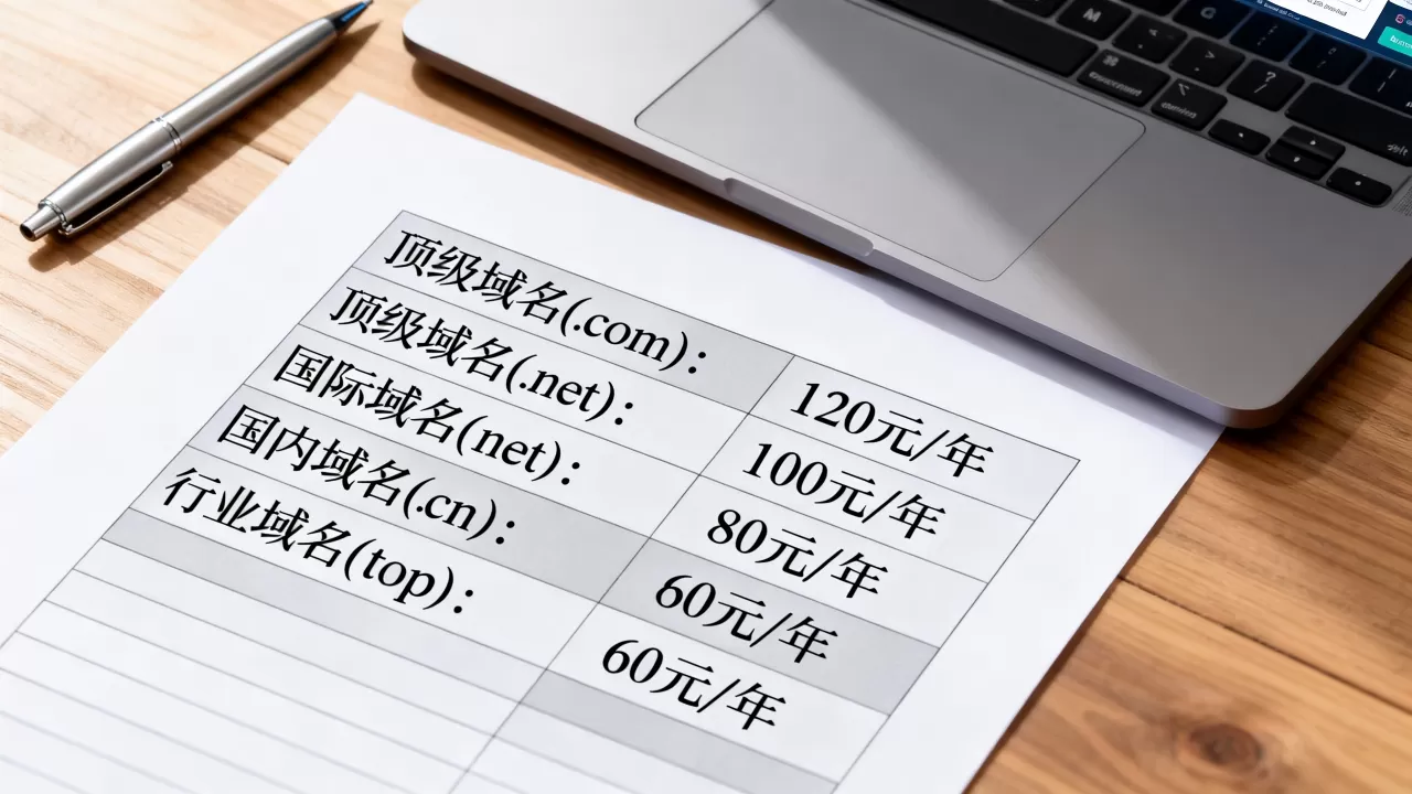 公司网站域名续费一年多少钱？域名续费价格一览表