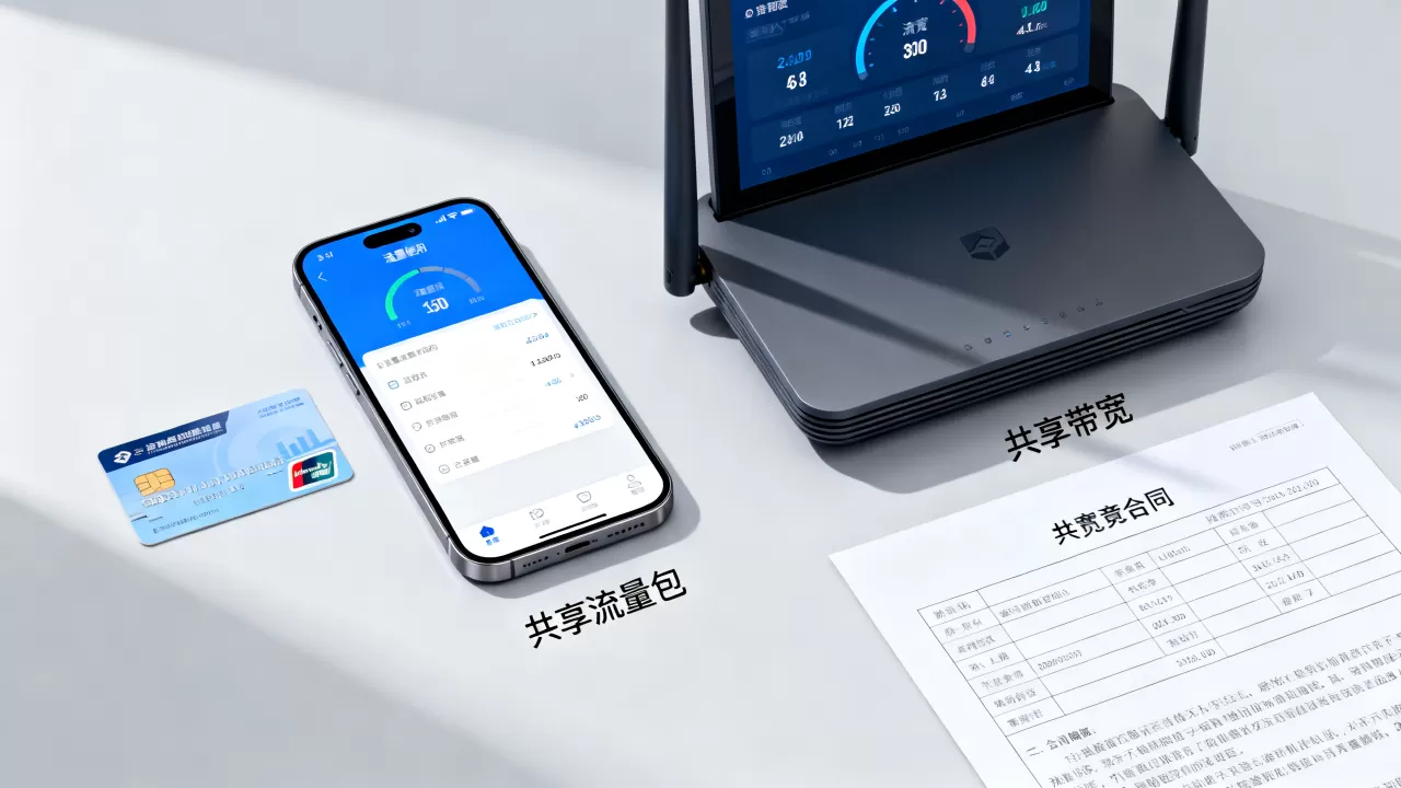 共享流量包和共享带宽有啥区别？流量包和带宽哪个划算