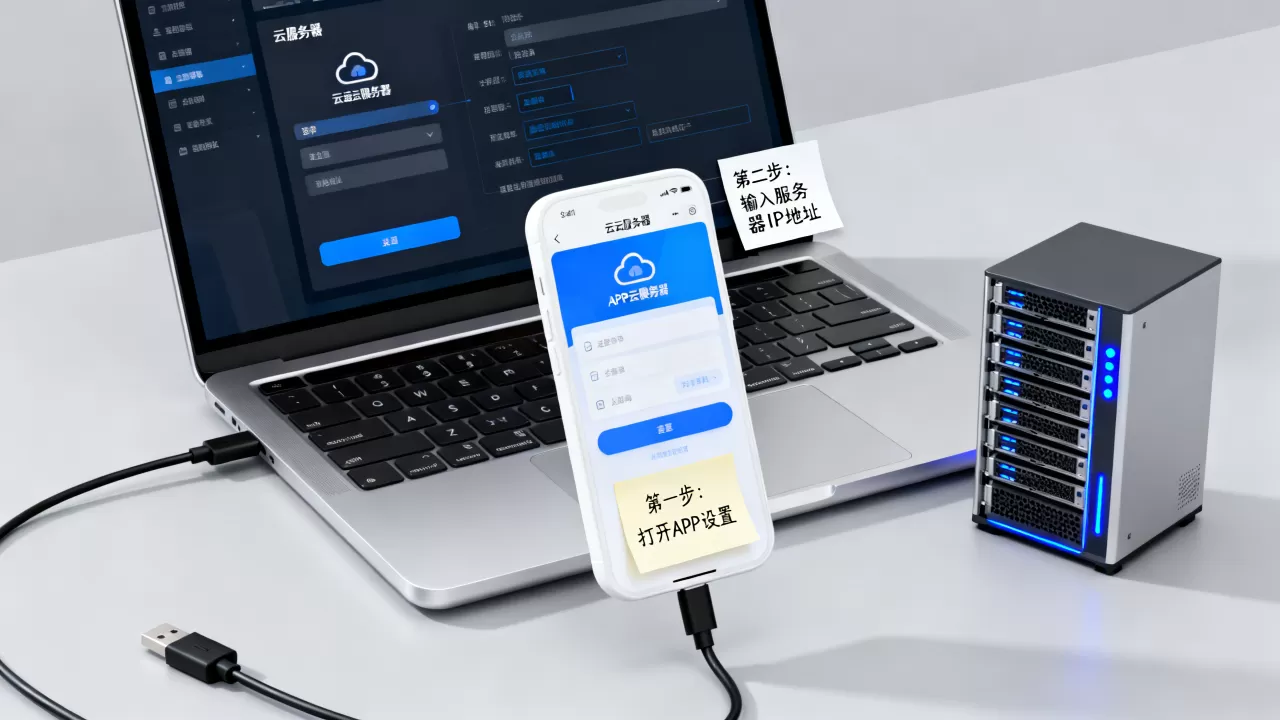个人APP怎么连接云服务器？云服务器配置教程