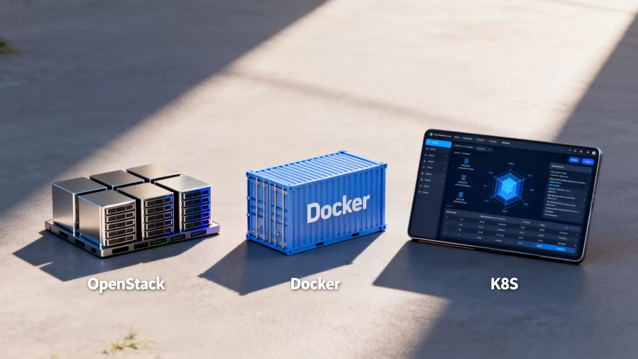 OpenStack、Docker、K8S到底有什么区别？云计算三大核心技术详解
