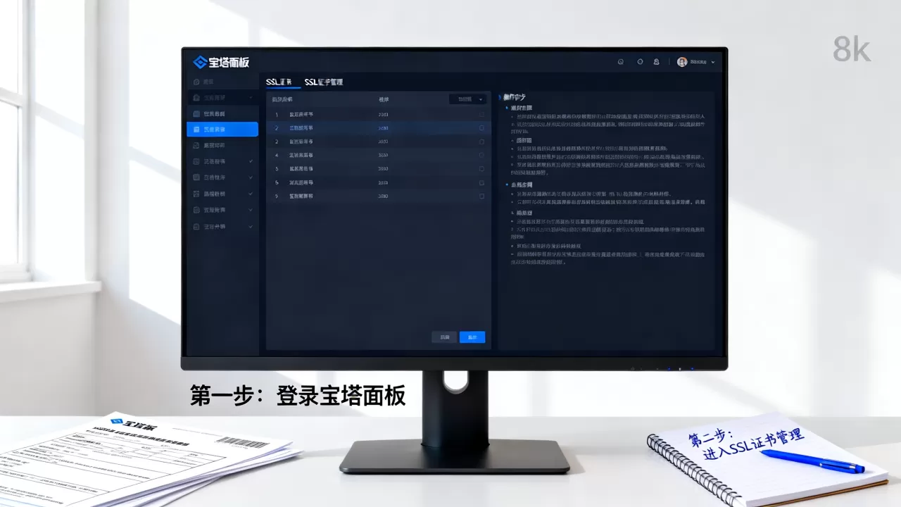 宝塔面板如何安装部署SSL证书？宝塔面板申请免费SSL证书教程