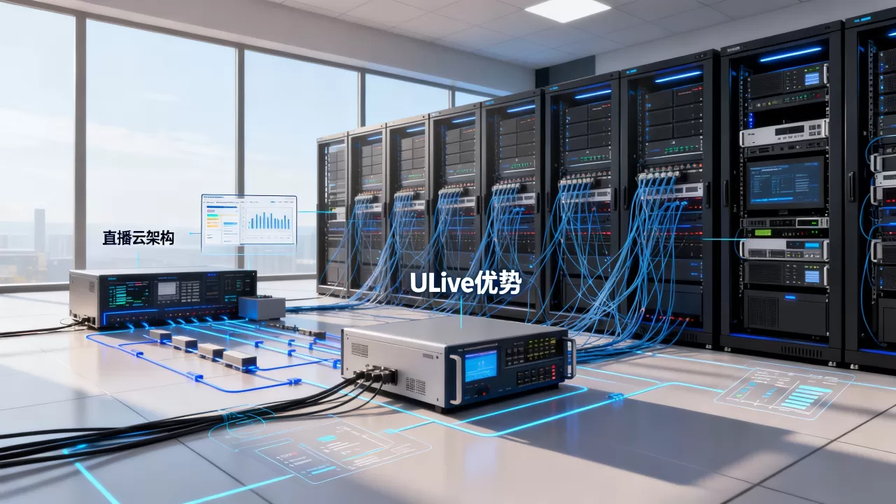 UCloud优刻得直播云ULive有什么优势？直播云架构详解